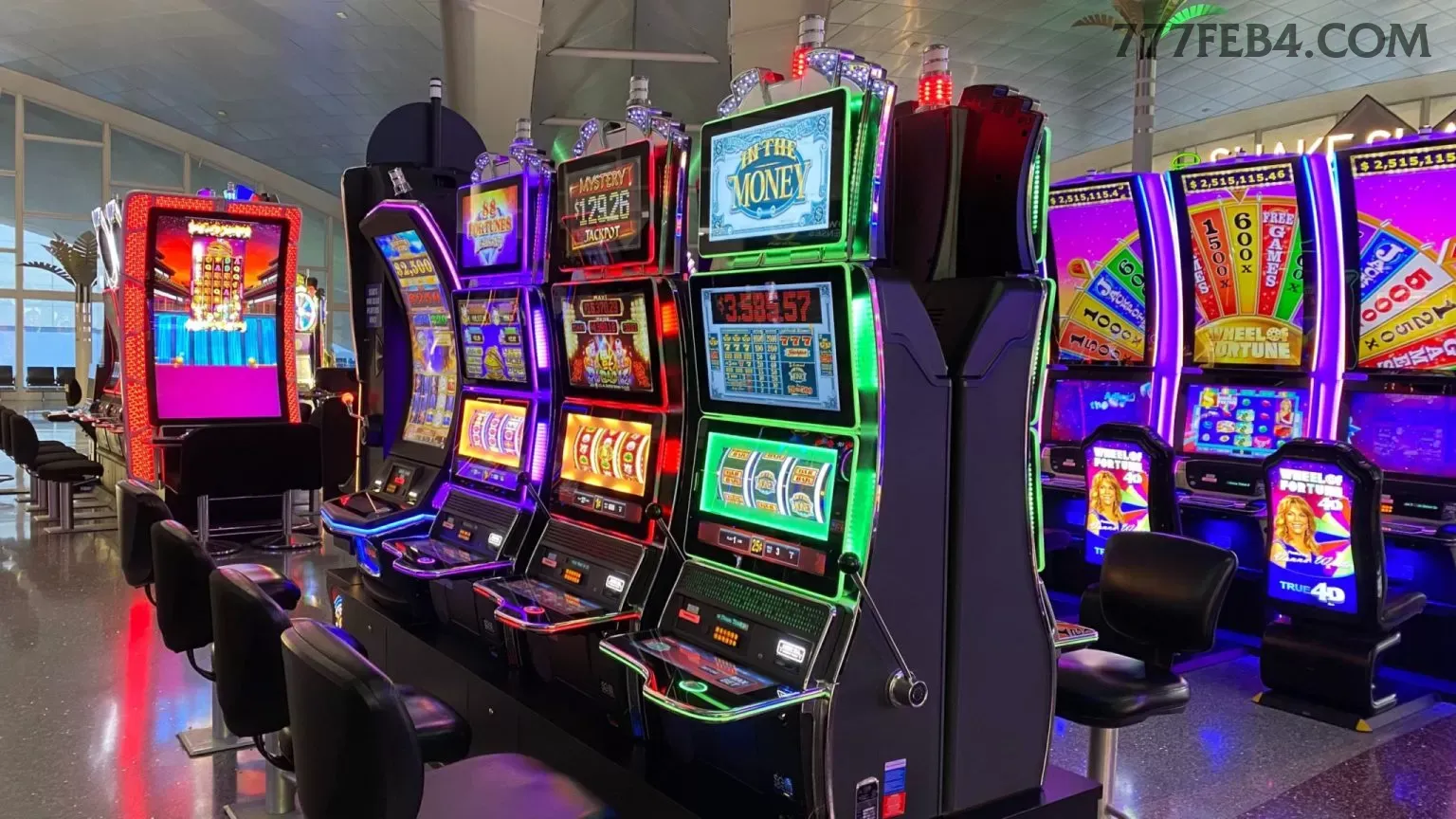 Slots online da 777feb com jackpots progressivos